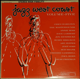 LP - Jazz West Coast Volume-Five