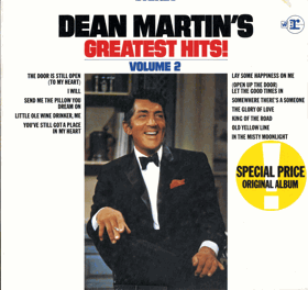 LP -  Dean Martin ‎- Greatest Hits - Volume 2