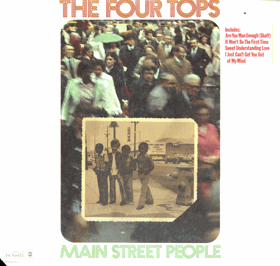 LP - The Four Tops – Main Street People