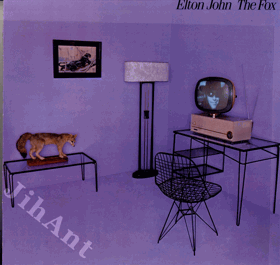 LP - Elton John ‎– The Fox