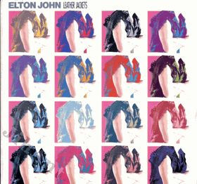 LP - Elton John - Leather Jackets