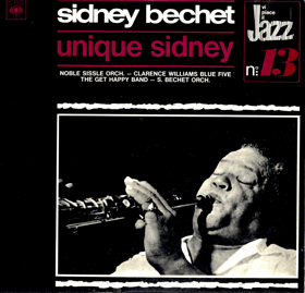 LP - Sidney Bechet ‎– Unique Sidney