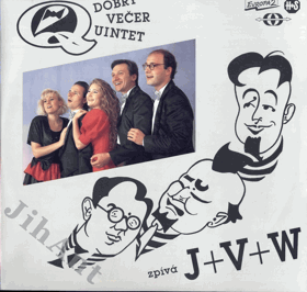 LP - Dobrý večer quintet – Zpívá J+V+W