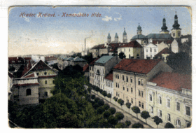 Hradec Králové - Komenského třída (pohled)