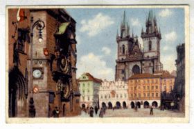 Praha - Staroměstské náměstí (pohled)