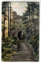 Oybin - II. Burgtor (pohled)