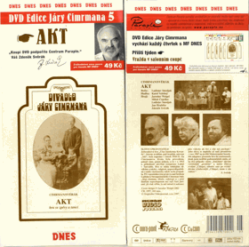 DVD Edice Járy Cimrmana 5 - AKT - NEROZBALENO !