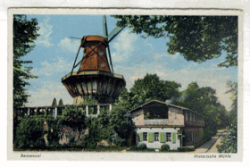 Postupim - Sanssouci - Historische Mühle (pohled)