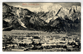 Hall b. Innsbruck, Tirol (pohled)