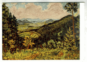 Šumava nad Kdyňskem (pohled)