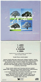 CD - Antonio Vivaldi - Čtvero ročních období