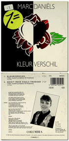 CD - Maxi Single - MarcDaniels - Kleur Verschl