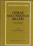 Odkaz soluňských bratří - sborník k 1100. výročí úmrtí sv. Metoděje
