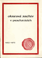 Okresní archiv v Prachaticích - 1955-1975