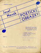 Poetické obrázky - sešit 2.