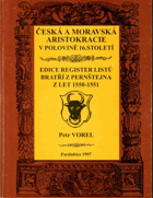 Česká a moravská aristokracie v polovině 16. století