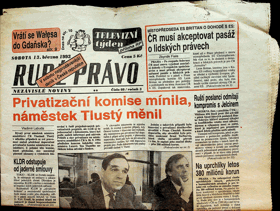 Rudé právo 13. března 1993