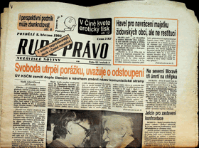 Rudé právo 8. března 1993