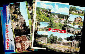 Konvolut pohlednic - Janské Lázně 18 ks (pohled)