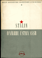 O návrhu ústavy SSSR