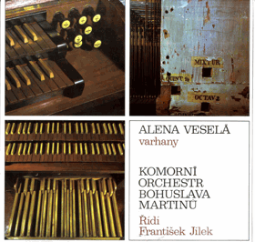 LP - Varhanní koncerty F.X. Brixi, J.V. Stamic, J. I. Linek