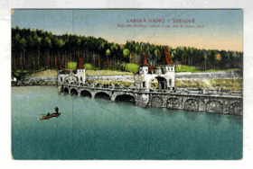 Těšnov - Labská nádrž (pohled)