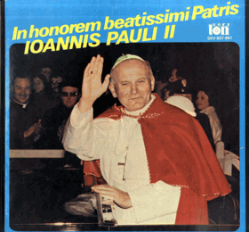 4 LP - In honorem beatissimi Patris Joannis Pauli II