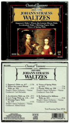 CD - Johann Strauss Waltzes