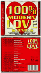 CD - 100% Modern Love Songs