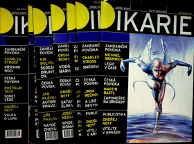 Ikarie (Měsíčník science fiction, roč. 2005 č. 1 až 9 (nekompletní)