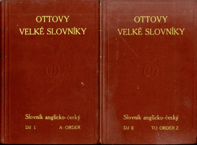 Slovník anglicko-český a opak.