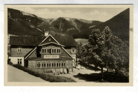 Krkonoše - Špindlerův Mlýn - Vzlet - hotel Zátiší ve Sv. Petru (pohled)