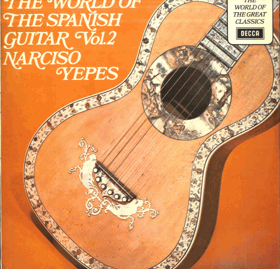 LP - The World Of The Spanish Guitar Vol. 2 Narciso Yepes
