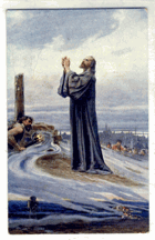 Mučedník Kostnický - Jan Hus (pohled)