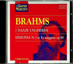 CD - BRAHMS - 7 Dance Ungheresi