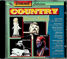 CD - The Starlight Collection - Country Love Songs