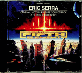 CD - Eric Serra ‎– The Fifth Element - Original Motion Picture Soundtrack - A Film By Luc Besson