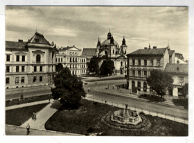 Kroměříž - Náměstí Míru (pohled)