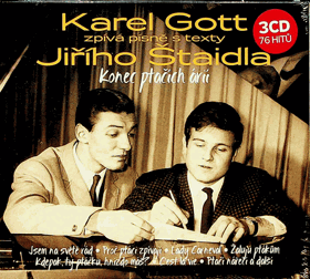3 CD - Karel Gott - Konec ptačích árií - Karel Gott zpívá písně s texty Jiřího Štaidla - ...