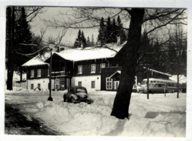 Jeseníky - Karlova Studánka, hotel Hubert (pohled)