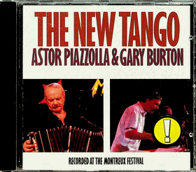 CD - The New Tango - Astor Piazzolla a Gary Burton