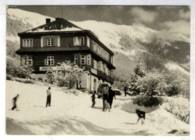 Krkonoše - Špindlerův Mlýn - Alpský hotel ve Sv. Petru (pohled)