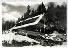 Šumava - Srní - Turnerova chata (pohled)