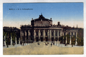 Wien - K. k. Hofburgtheater (pohled)