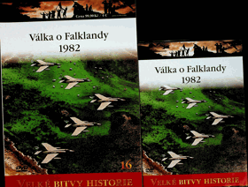 Válka o Falklandy 1982 - Kniha + DVD