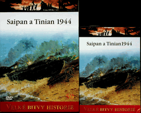 Saipan a Tinian 1944 - Kniha + DVD