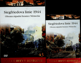 Siegfriedova linie 1944 - Kniha + DVD