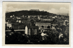 Brno - pohled na hrad (pohled)