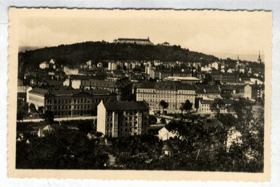 Brno - pohled na hrad (pohled)