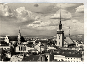 Brno - pohled z hotelu International (pohled)